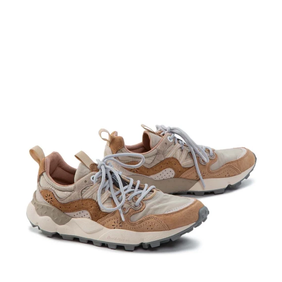 sneakers YAMANO con inserti beige