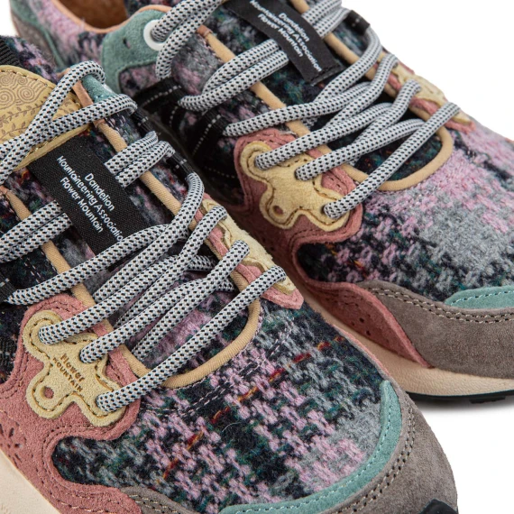 Sneakers YAMANO 3 in suede e tessuto