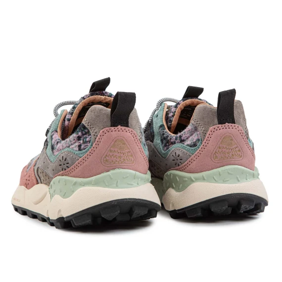 Sneakers YAMANO 3 in suede e tessuto