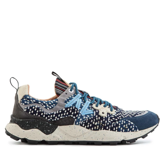 YAMANO MAN 3 Navy Sneakers Flower Mountain
