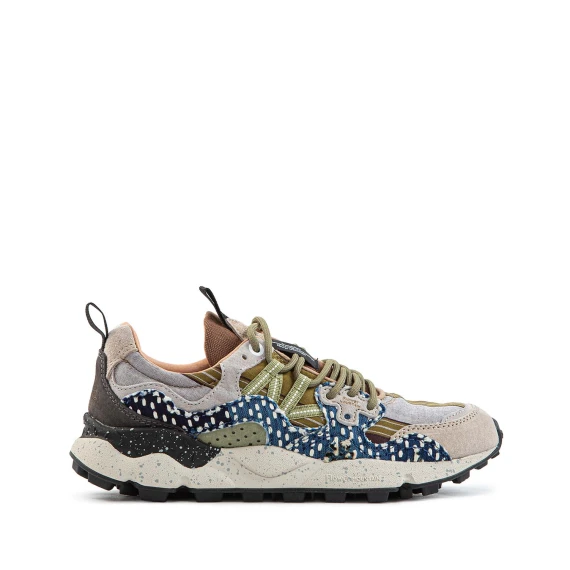 YAMANO 3 Green Sneakers Flower Mountain