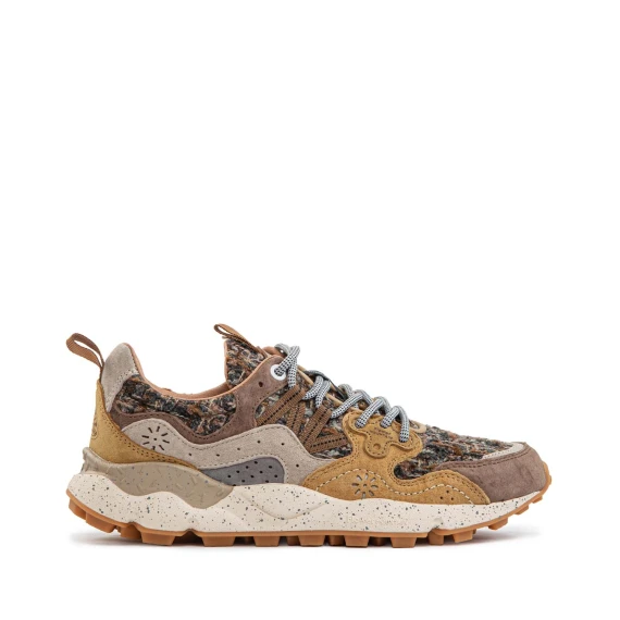 YAMANO 3 Beige Sneakers Flower Mountain