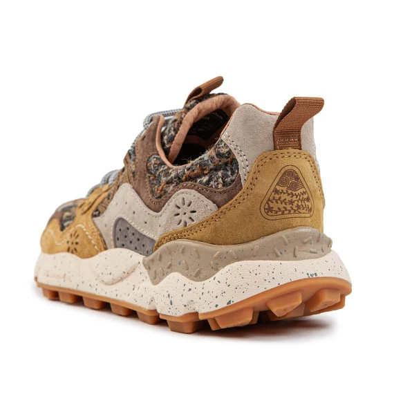 YAMANO 3 Beige Sneakers Flower Mountain