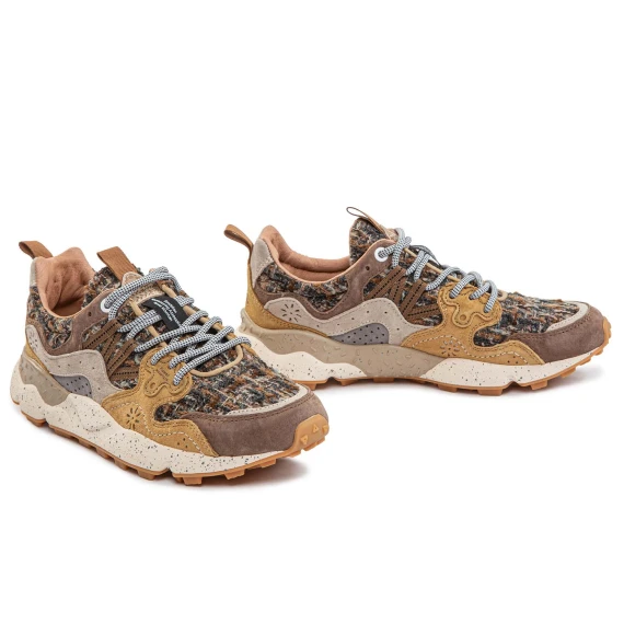 YAMANO 3 Beige Sneakers Flower Mountain