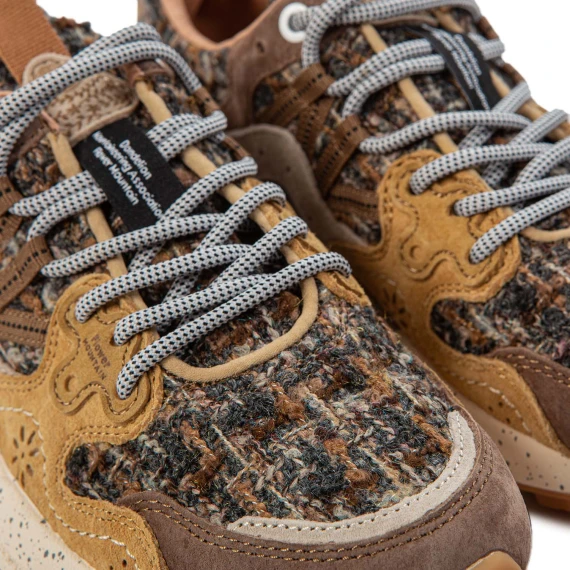 YAMANO 3 Beige Sneakers Flower Mountain