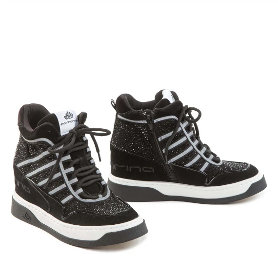 stivaletto DAISY STRASS nero