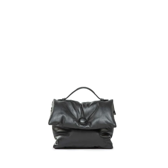 cartella VITTO small in nappa nera