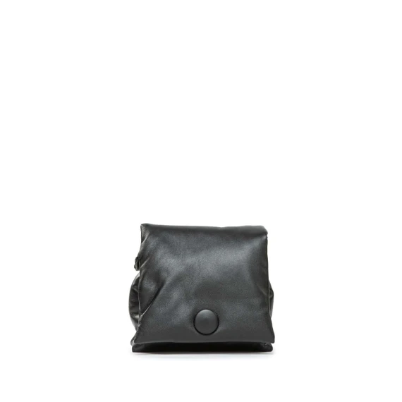 pochette VITTO in nappa nera 