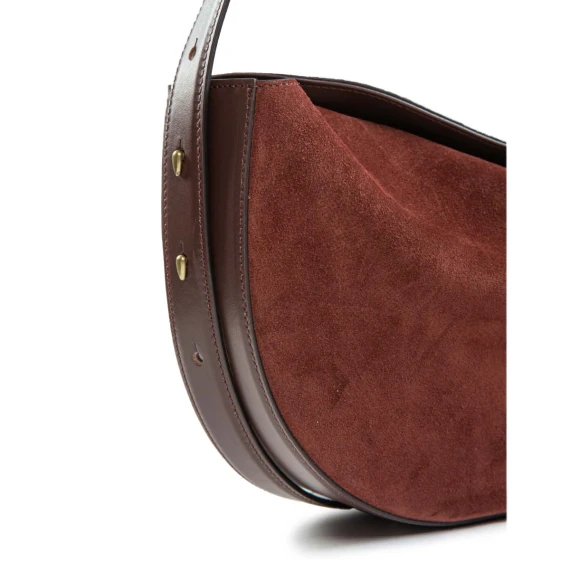 monospalla OPHELIA in camoscio wood