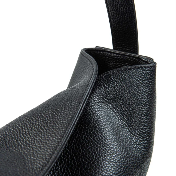 monospalla OPHELIA in pelle nera