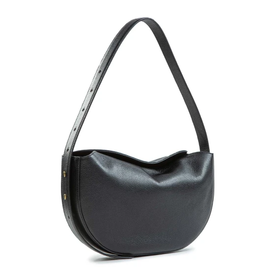 monospalla OPHELIA in pelle nera