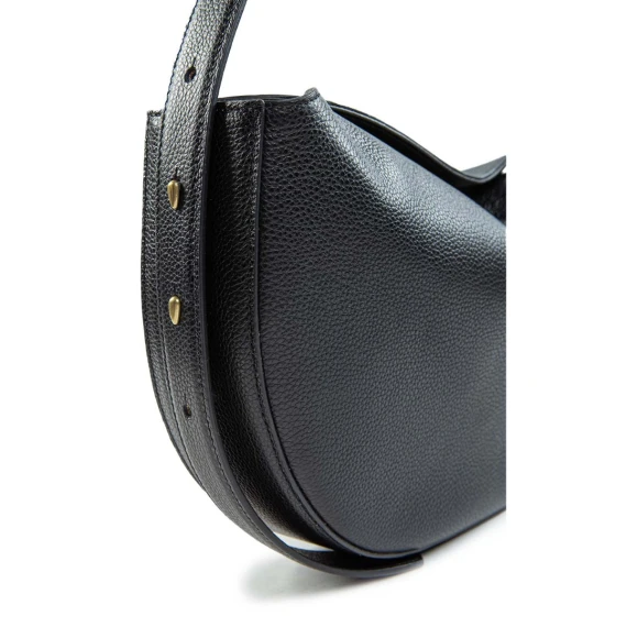 monospalla OPHELIA in pelle nera