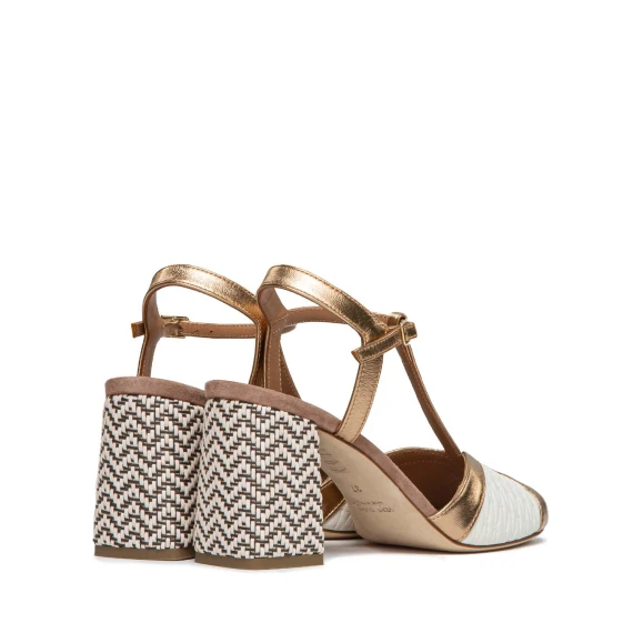 sandali RUBY in pelle laminata