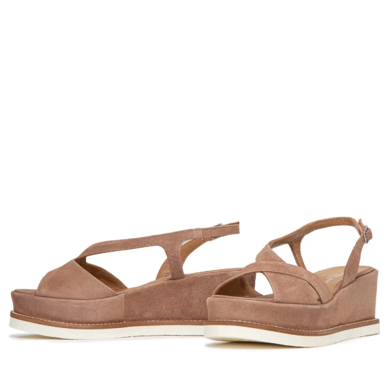 zeppe JILXLG in camoscio castoro