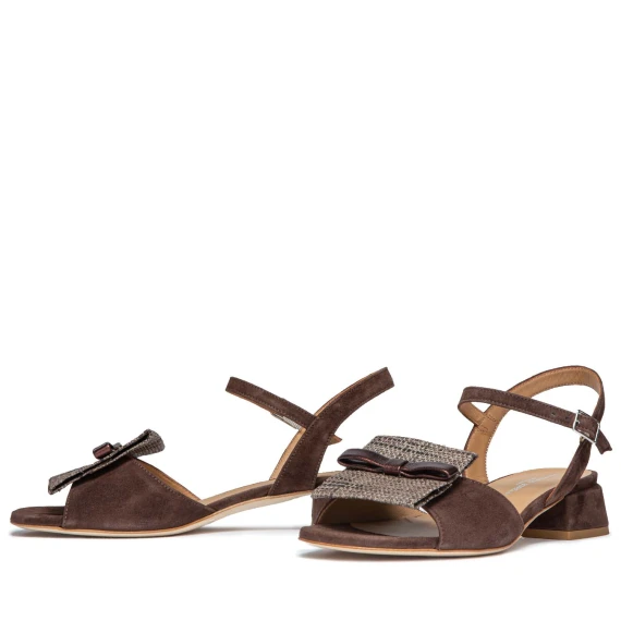 sandali MUSA in camoscio marrone