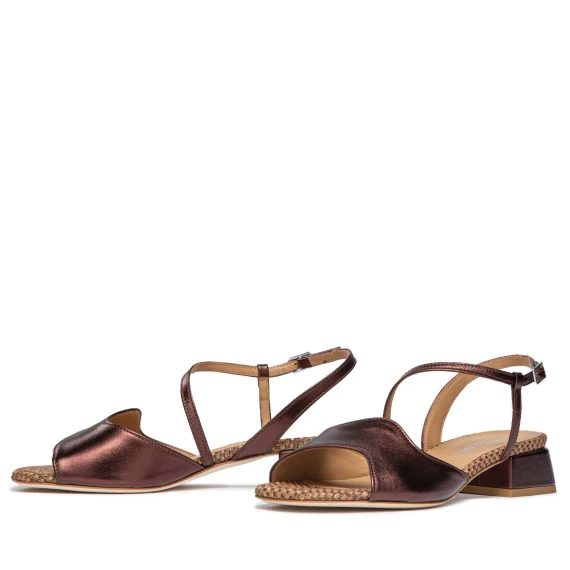 sandali MUSA in pelle cioccolato