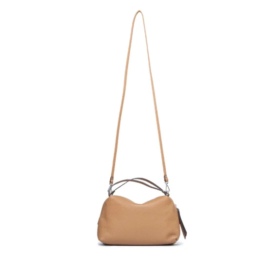 bauletto ALIFA in pelle beige