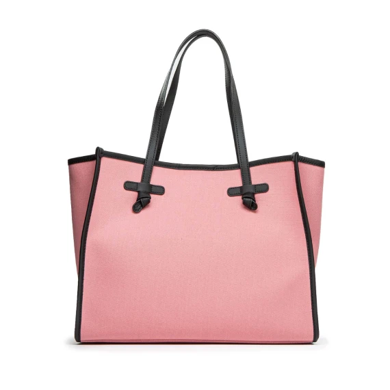 shopper MARCELLA in tessuto rosa