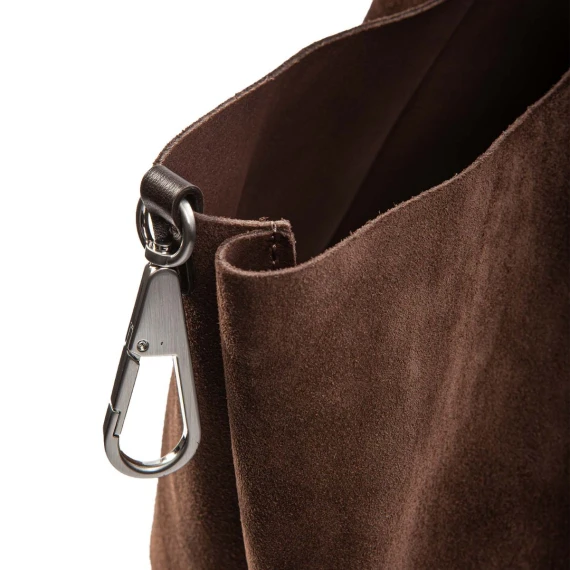 shopper DUA large camoscio moka