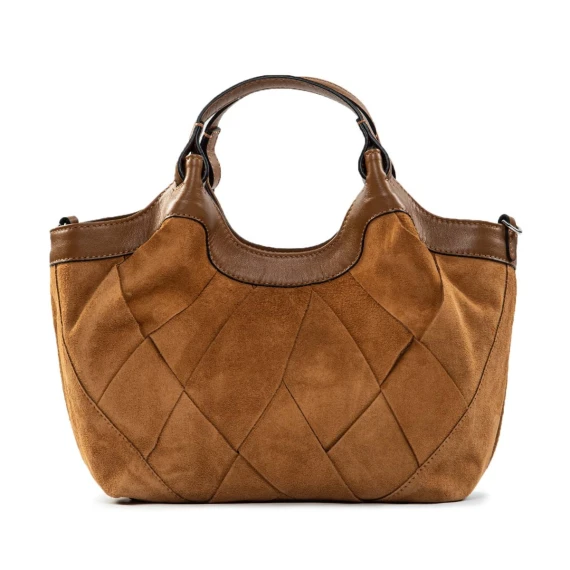 shopper DUA media intreccio caramel