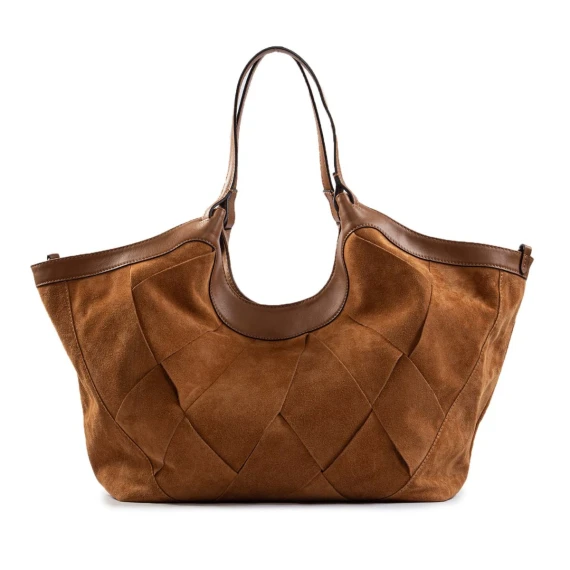 shopper DUA L intreccio caramel