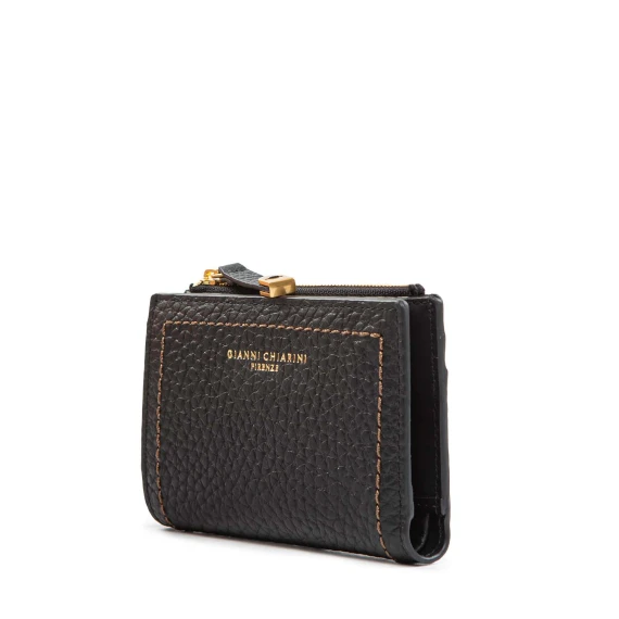 Medium Black BUBBLE Wallet Gianni Chiarini