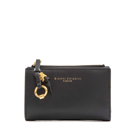 Medium black NAPPA wallet Gianni Chiarini