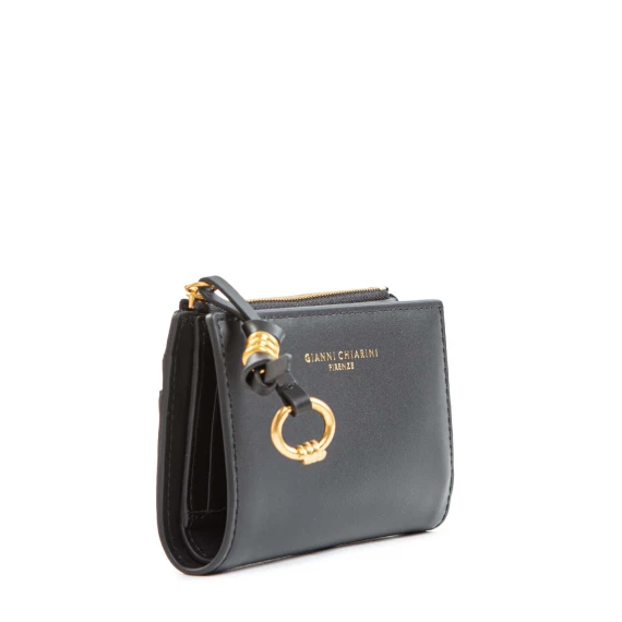 Medium black NAPPA wallet Gianni Chiarini