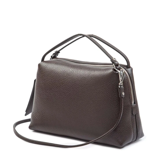 ALIFA brown leather satchel Gianni Chiarini