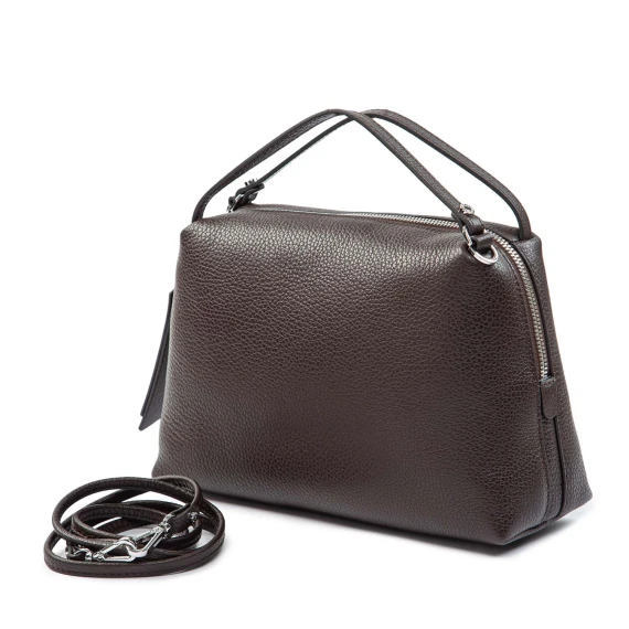 ALIFA brown leather satchel Gianni Chiarini
