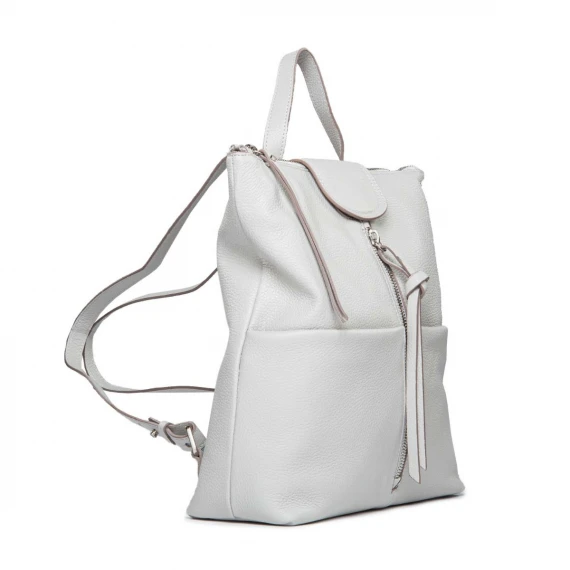 zaino GIADA in pelle avorio