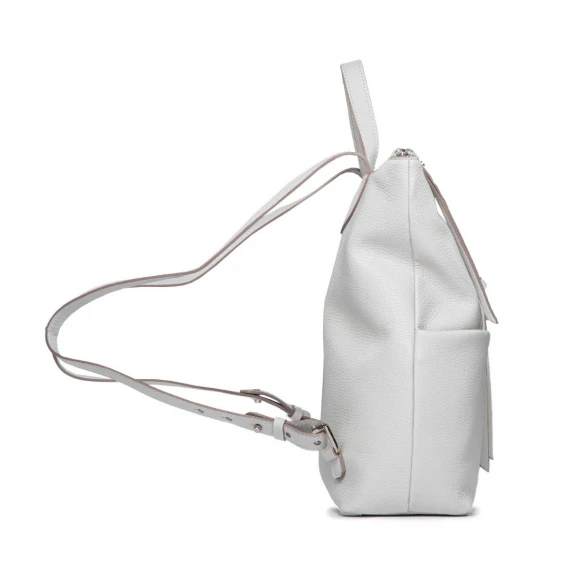 zaino GIADA in pelle avorio