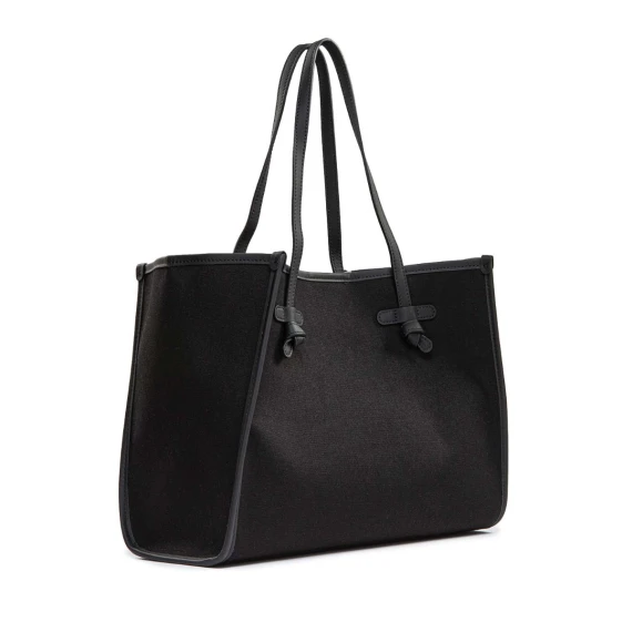 shopper MARCELLA in tessuto nero
