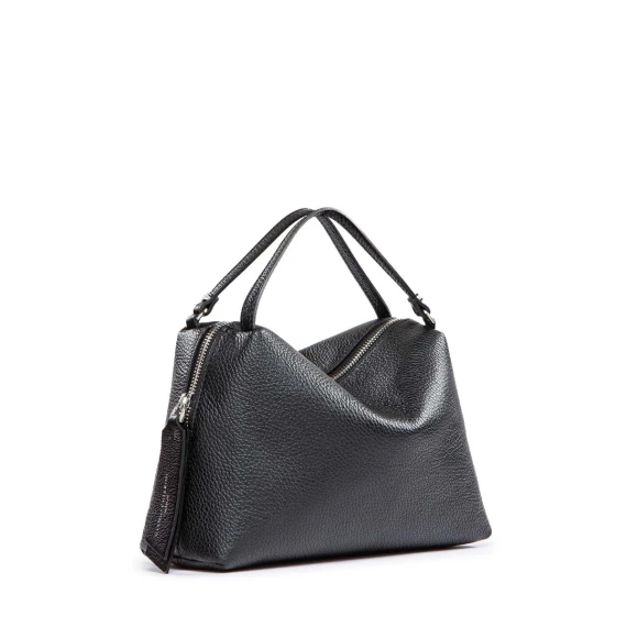 bauletto ALIFA in pelle nera