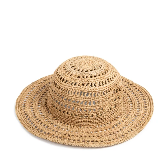 falda LALAO in paglia beige