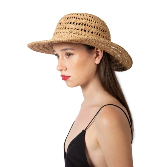 falda LALAO in paglia beige