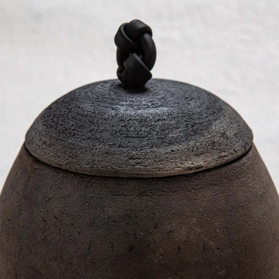 ceramica realizzata con tecnica Raku