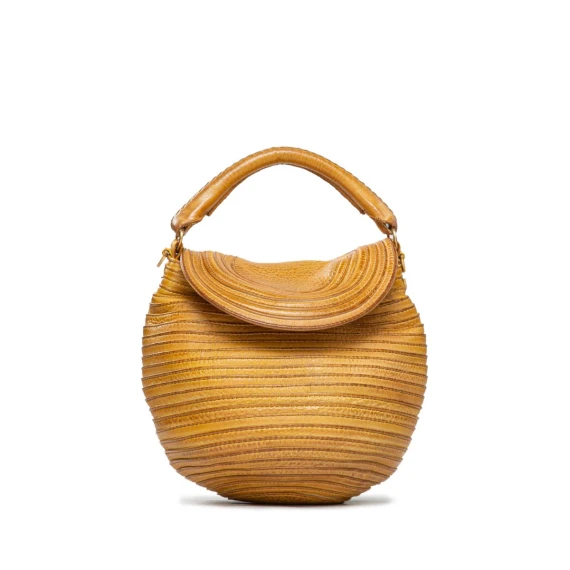 tracolla in pelle argilla