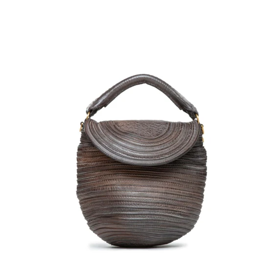 borsa tracolla in pelle extracioccolato