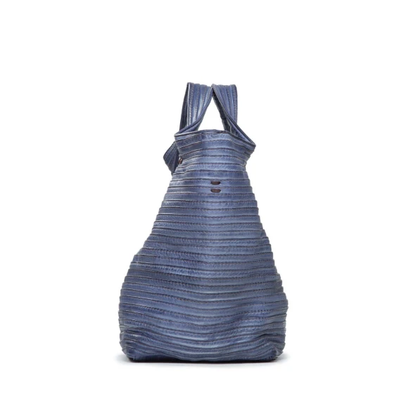 shopper in pelle inchiostro