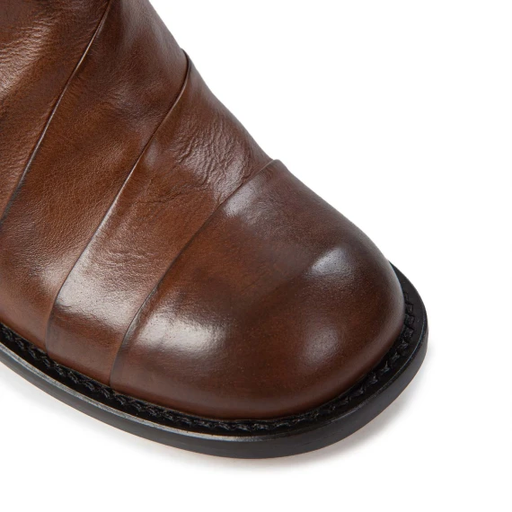 accollati in pelle cuoio