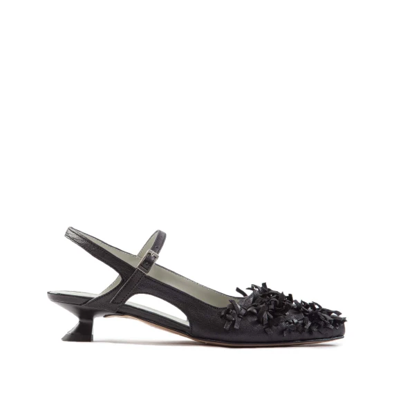 chanel bebe in pelle nera