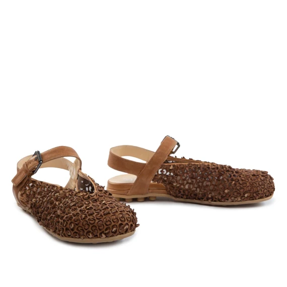 chanel flat rete tabacco