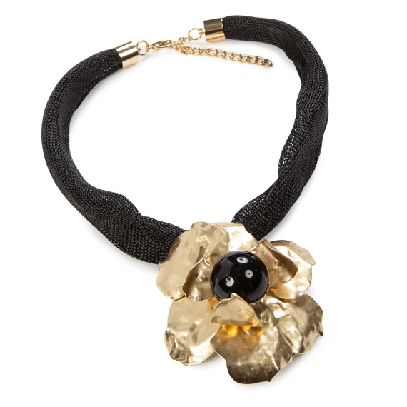 collana con fiore malloni