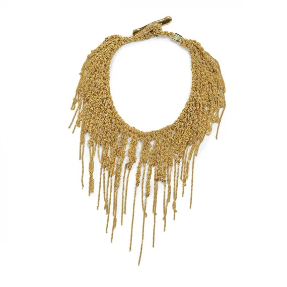 bracciale JAZZ con frange irregolari in argento 925