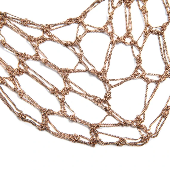 Collana NAKA in argento rosa