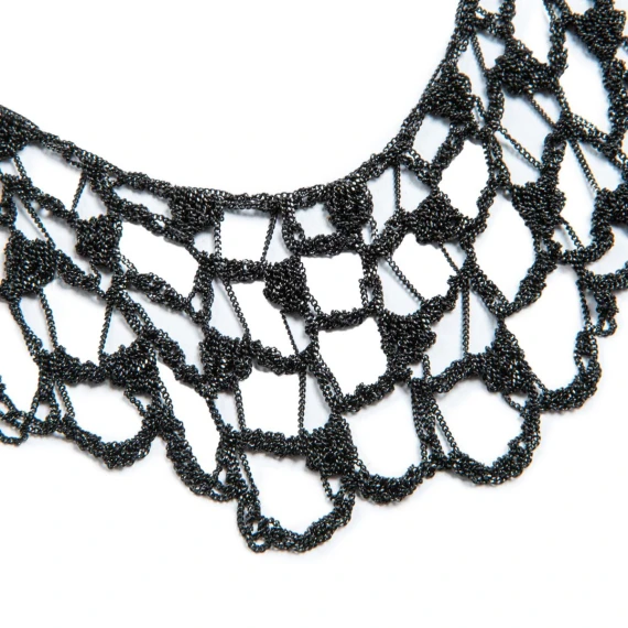 collana YAMILE in argento 925 nero