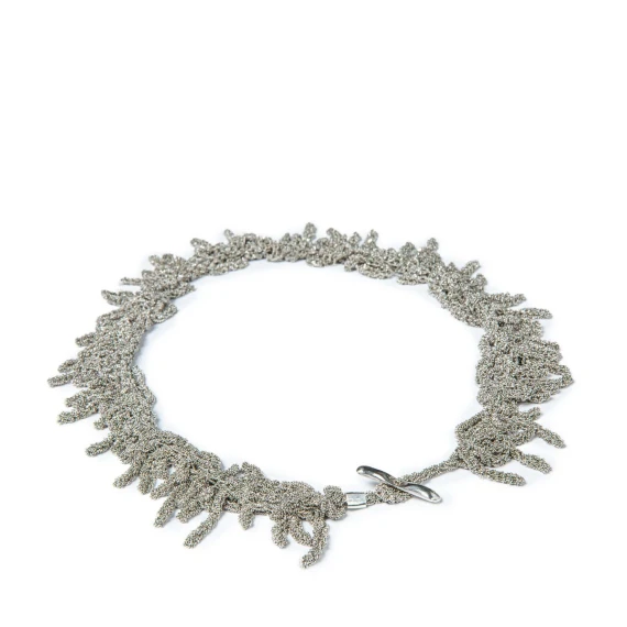 collana UNI in argento scuro