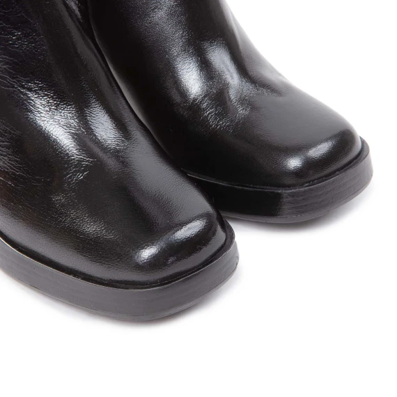 stivali MICAELA in pelle nera