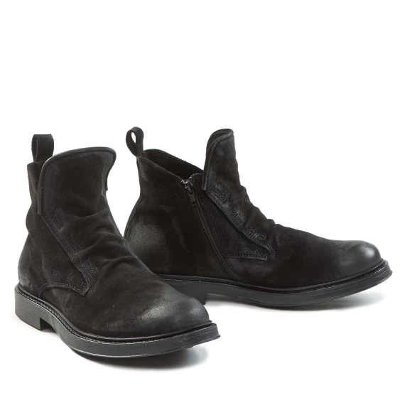 biker arricciato nero